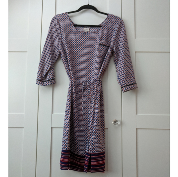 ❄️ 3/$25 Geometric Pattern Tunic Dress with Pocket